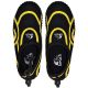 2. JUNIOR WATER SHOES BLACK/YELLOW XQMAX SIZE 34