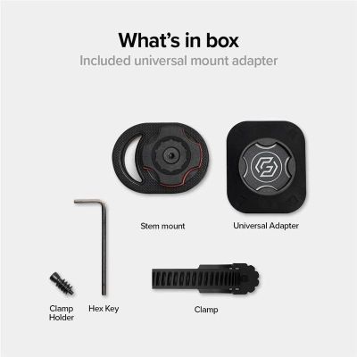 14. Spigen Gearlock MS100 Bike Handlebar Mount - Black