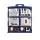 2. Dremel 2615S724JA Rotary Tool Grinder/Consumable Ceramics, Glass, Metal, Plastic, Wood Accessory Kit