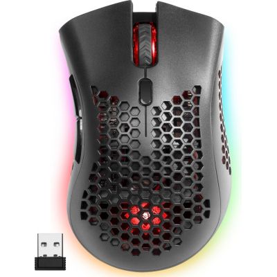 5. Defender Wireless Mouse GM-709L Warlock RF RGB 2400DPI 8P, 5 Backlight Modes, Holed 52709