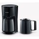 9. SEVERIN KA 9307 coffee machine with 2 thermoses 1000W black