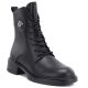 5. Women's leather ankle boots, black, D&A S.Barski MK62-7014