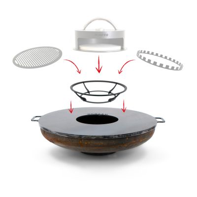 2. Bonfeu accessory stand for Bonplancha 120 BS120