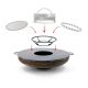 2. Bonfeu accessory stand for Bonplancha 120 BS120