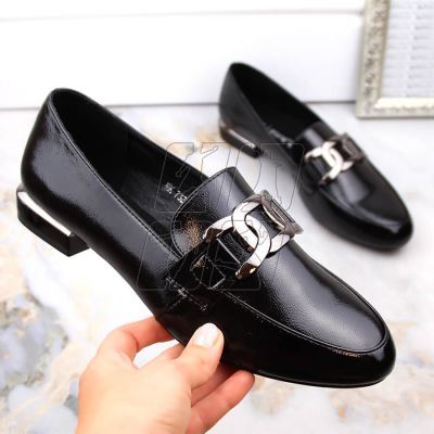 2. Sergio Leone W SK422A black flat shoes