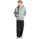 6. Men's adidas Essentials 3-Stripes Fleece Hoodie light green KY4172