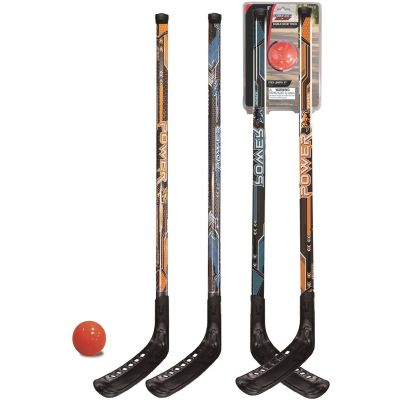 4. POWER STREET FLOORBALL SET 2 STICKS AND BALL