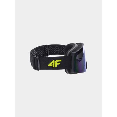 3. Boys' 4F Junior 4FJWAW24AGOGM041-21S Mirrored Ski Goggles