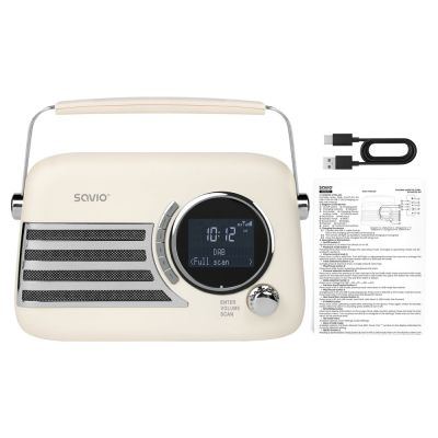 2. SAVIO PORTABLE RADIO DAB+ RS-04