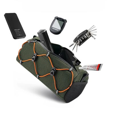 2. Rockbros 30110054001 bicycle handlebar bag 2.2 l - green