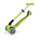 6. 3-wheel scooter Globber Foldable Lights Lime Green Jr 437-106