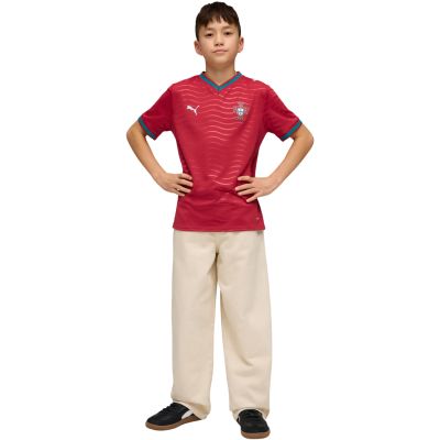 6. Puma FPF Portugal Home Jersey Replica Club Kids T-shirt Red 783281 01