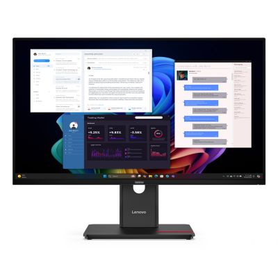 41. Lenovo ThinkVision T27UD-40 Intrusion Protection Monitor (IPS), 27", 16:9, 60 Hz, 4 ms, 3840 x 2160 pixels, 350 cd/m2, HDMI Ports: 1, Eclipse, 36-month warranty
