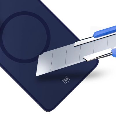 13. 3mk Smoke MagCase for Samsung Galaxy S25 Ultra - Blue-Translucent