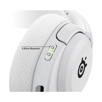 5. Steelseries Arctis Nova 5P Wireless Headphones Wireless Headband Gaming USB Type-C Bluetooth White