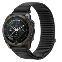 Tech-Protect NylonLoop Strap for Garmin Fenix 5X / 5X Plus / 6X / 6X Pro / 7X / 8 / 8 Pro / 9 / 9 Pro (51 mm) – Black