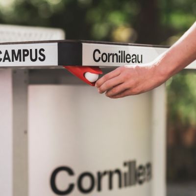 12. Cornilleau Pro 510M Outdoor Table Tennis Table 112302