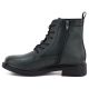 3. Women's leather ankle boots, green, Sergio Leone 25172-S