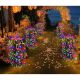 8. SOLAR LAMP TREE FIREWORKS MULTICOLOR 72CM 120 LED