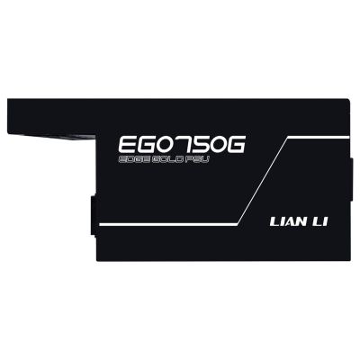 6. Lian Li EDGE EG750 80 PLUS Gold Netzteil power supply, PCIe 5.1, ATX 3.1 - 750 Watt, black