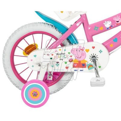 4. Toimsa-Children's bike 16" Peppa Pig pink