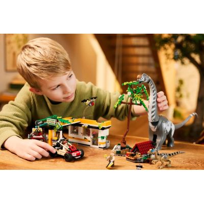8. LEGO Jurassic World 76973 Titanosaurus and Raptor Chase