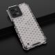 20. Honeycomb case armored cover with a gel frame Realme C31 transparent