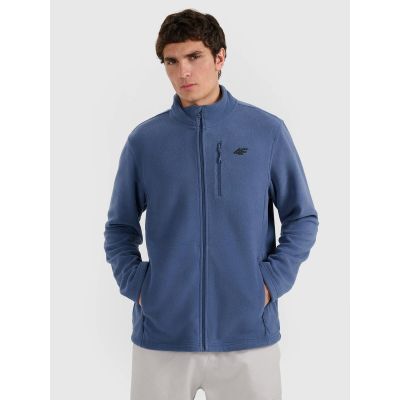 Men’s Regular-Fit Fleece Jacket with Stand-Up Collar 4F 4FRMM00TFLEM435-32S