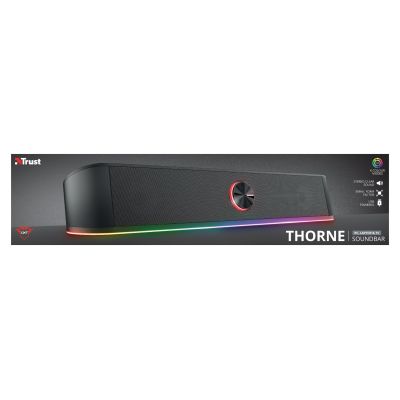 8. TRUST GXT619 THORNE RGB LED SOUNDBAR speaker
