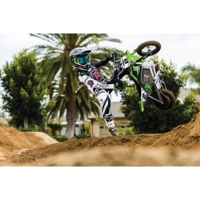 6. RAZOR SX350 Dirt Electric Bike - green