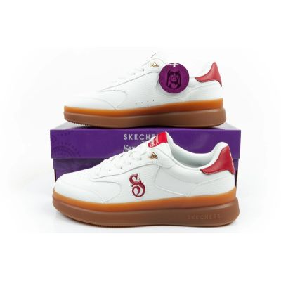 10. Skechers Courtside-Cali Dudez Men's White Snoop Dogg Athletic Shoes