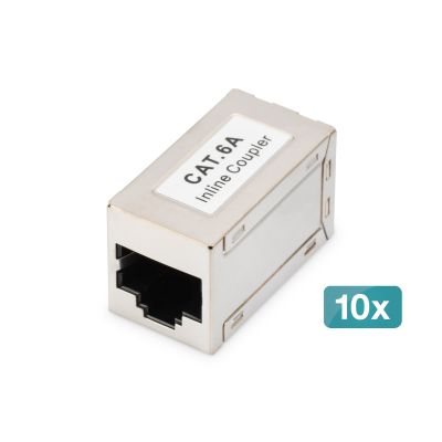 3. Digitus Modular Plug Connector CAT 6A, Shielded - 10 pcs