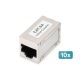 3. Digitus Modular Plug Connector CAT 6A, Shielded - 10 pcs