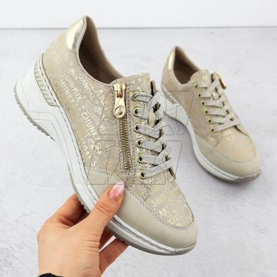 10. Rieker W N4316 RKR760 wedge sneakers