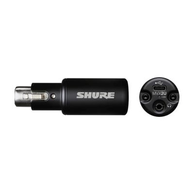 Shure MVX2UG2 - Digital Audio Interface, XLR to USB