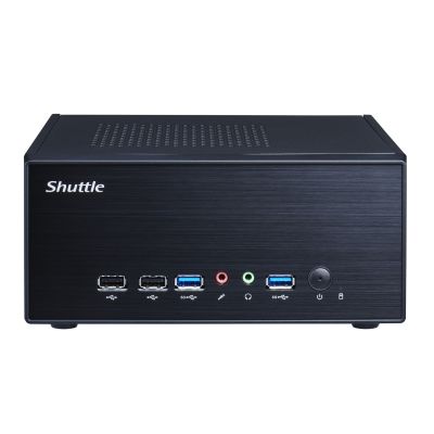 2. Shuttle XP? Slim XH610G2 Barebone Desktop Computer Black Intel H610 LGA 1700