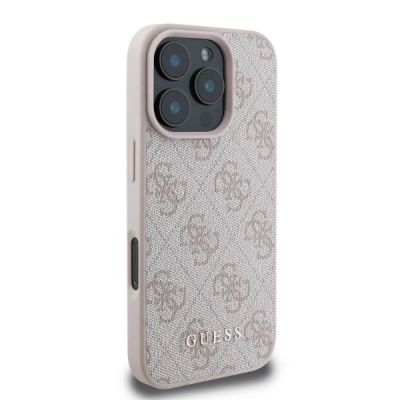 3. Guess 4G Classic iPhone 16 Pro Max Case - Pink