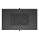 8. Lanberg FF01-6022-12B 22U Rack Freestanding Rack Black