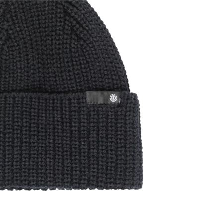 3. Element Low Docker Beanie ELYHA00234-FBK Black One Size