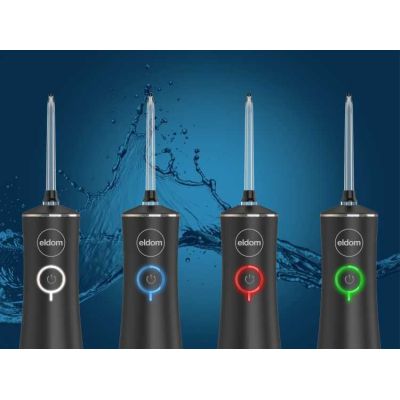 6. ELDOM IRRIGATOR RY200C 230 ML CORDLESS, WORKING TIME 60 MIN. CHARGING TIME APPROX. 6 HOURS, TRAVEL CASE, USB CABLE, IPX7 BLACK