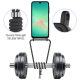 6. Samsung Galaxy A57 5G TPU Case with Card Holder and Crossbody Lanyard - Black
