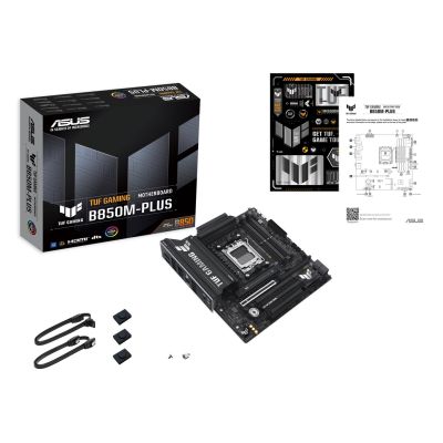 22. ASUS TUF GAMING B850M-PLUS AMD B850 Socket AM5 micro ATX