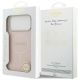8. Guess Saffiano Classic Logo MagSafe Case for iPhone 18 Pro Max / iPhone 17 Pro Max - Pink