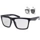 2. Arctica Polarized Sunglasses Photochromatic UV400 Black + Case - S-328FP