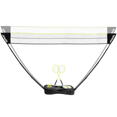41. VIRTUFIT 2-IN-1 PORTABLE BADMINTON AND TENNIS SET - INCLUDES CASE AND RACKETS