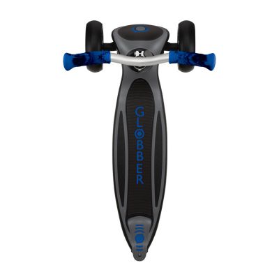 18. Globber Master Prime 3-Wheel Scooter / Black - Navy Blue 664-100