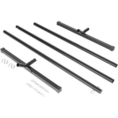 37. METAL HAMMOCK STAND 374x91x111CM