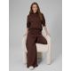 Women's wide-leg sweatpants 4F 4FRSS26TTROF2011-80S