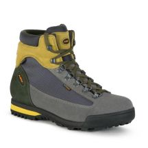 Aku Slope GTX Men's Leather Ankle Boots Gray Yellow