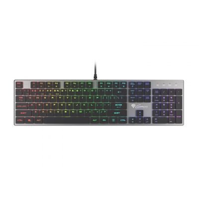 2. GENESIS Thor 420 RGB Gaming Keyboard USB AZERTY US English Silver